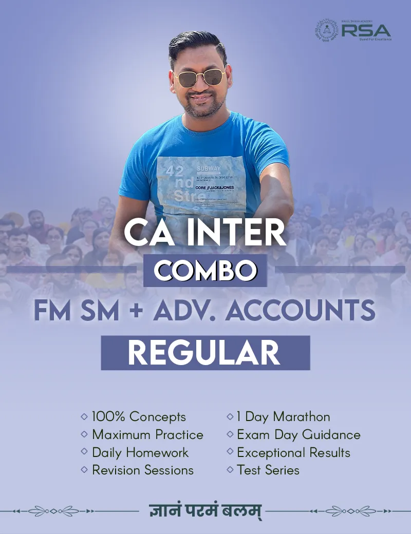 Combo - FM SM + Adv. Accounts (Regular - New Course)